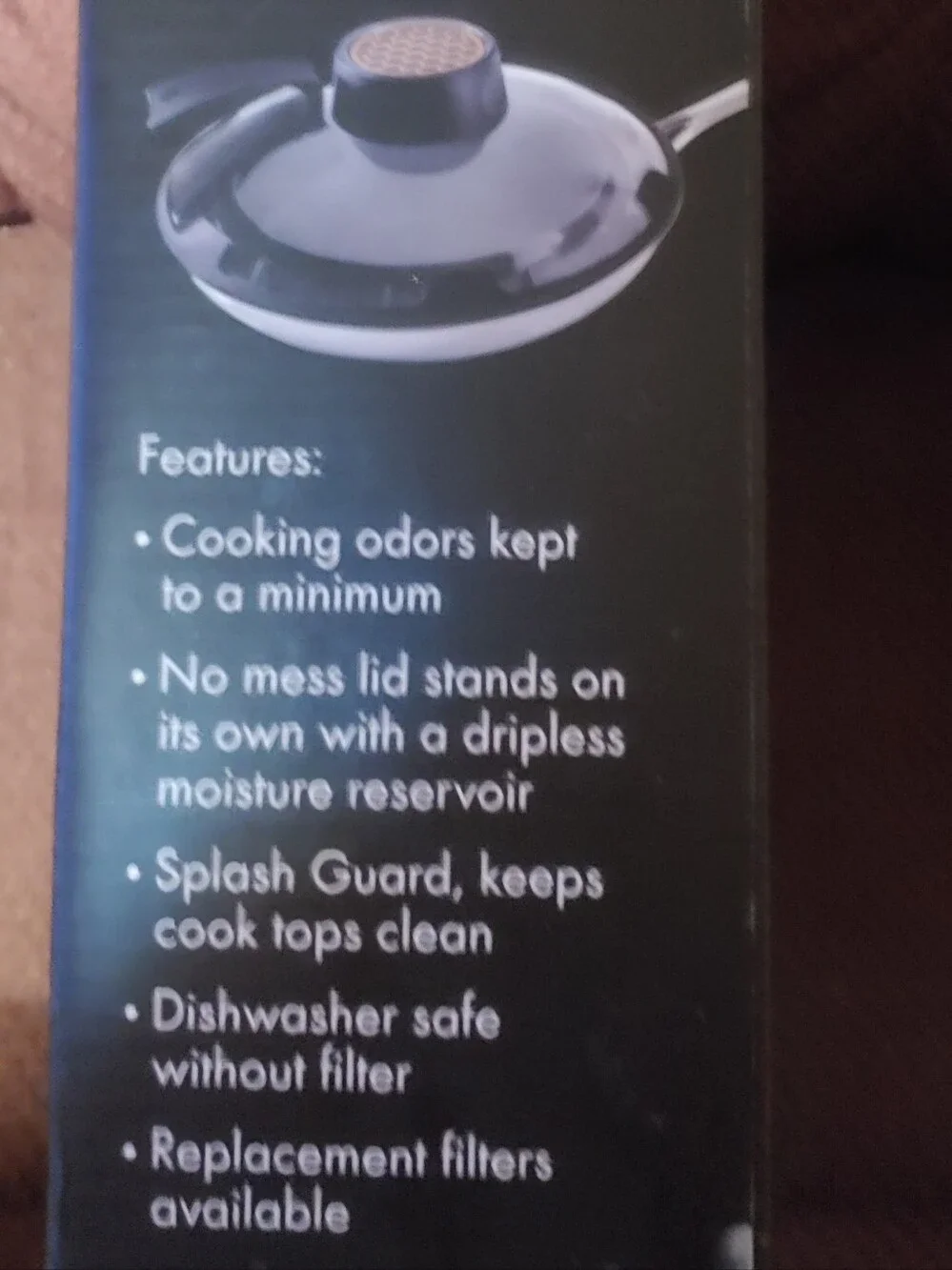 Chef's Design Purify Filtered Lid